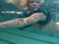 Find-Best-Lesbians.com presents: Blonde is a great swimmer with nice tits