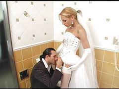 Find-Best-Lesbians.com presents: Shemale bride fucks best man before wedding