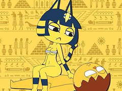 Find-Best-Lesbians.com presents: Ankha 1up by minus 8