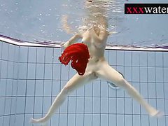 Find-Best-Lesbians.com presents: Sexy hot girl swimming in the pool