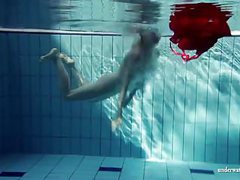 Find-Best-Lesbians.com presents: Hot blonde lucie french teen in the pool