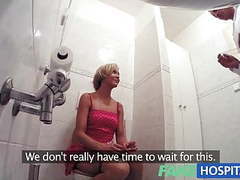 Find-Best-Lesbians.com presents: Fakehospital slim blonde gets creampied after fucking