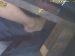 Find-Best-Lesbians.com presents: Footjob under the table