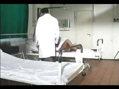 Find-Best-Lesbians.com presents: Threesome with a blonde nurse in white stockings