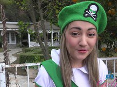 Find-Best-Lesbians.com presents: Horny lily adams with natural tits enjoys while being fucked