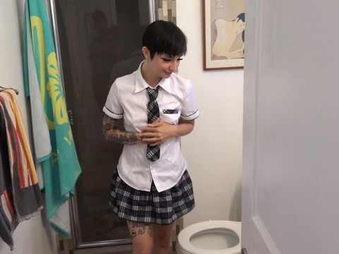 Find-Best-Lesbians.com presents: Homemade pov video of short hair stevie moon getting fucked