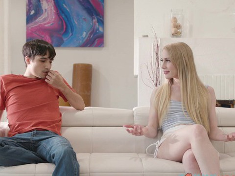 Find-Best-Lesbians.com presents: Pale babe emma starletto gets licked and fucked by a lucky roommate