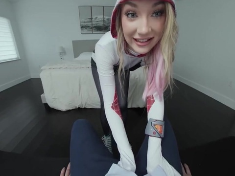Find-Best-Lesbians.com presents: Daisy lavoy as spider gwen stacy has been missing you