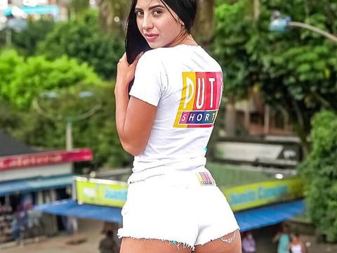 Find-Best-Lesbians.com presents: Puti shorts - hot amateur latina mami sits on my huge dick cfnm