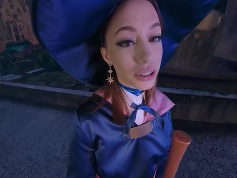 Find-Best-Lesbians.com presents: Laya rae as akko knows some naughty spells