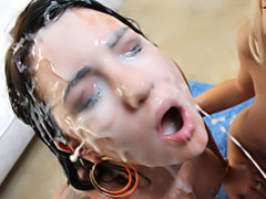 Find-Best-Lesbians.com presents: Huge cumshot slut
