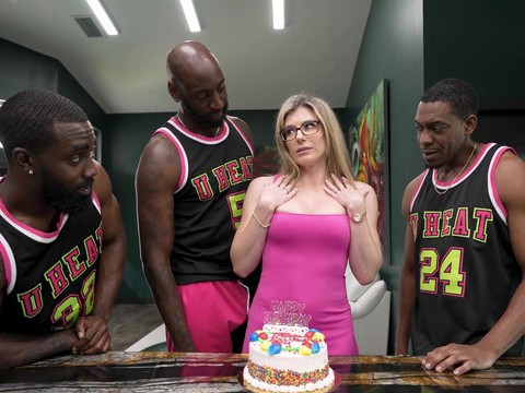 Find-Best-Lesbians.com presents: Interracial gangbang with a horny blonde babe - cory chase