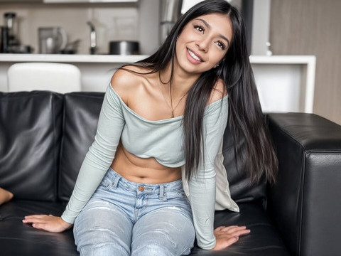 Find-Best-Lesbians.com presents: Cute tiny teen latina tight pussy banged hard at amateur casting