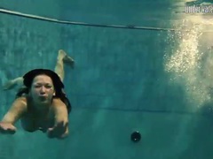 Find-Best-Lesbians.com presents: Underwater with bikini swimming girls