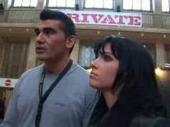 Find-Best-Lesbians.com presents: Remarkably beautiful girl fucked in public place