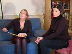 Find-Best-Lesbians.com presents: Young girl spanked and caned