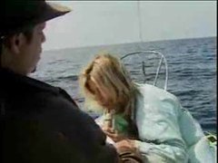 Find-Best-Lesbians.com presents: Babe on a boat sucking a hot cock