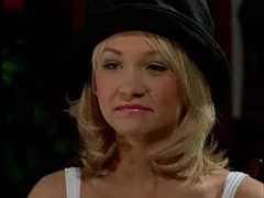 Find-Best-Lesbians.com presents: Skinny blonde makes noises as she gets fucked