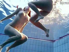 Find-Best-Lesbians.com presents: Naked girls swimming erotically underwater