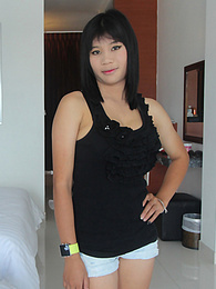 Find-Best-Lesbians.com presents: Stunning Thai babe with big puffy tits gets a creampie surprise