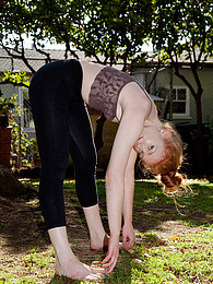 Find-Best-Lesbians.com presents: Bree Abernathy Ginger Yoga