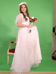 Find-Best-Lesbians.com presents: Russian bride Evelina Darling gets pulled by her hair & fucked doggystyle